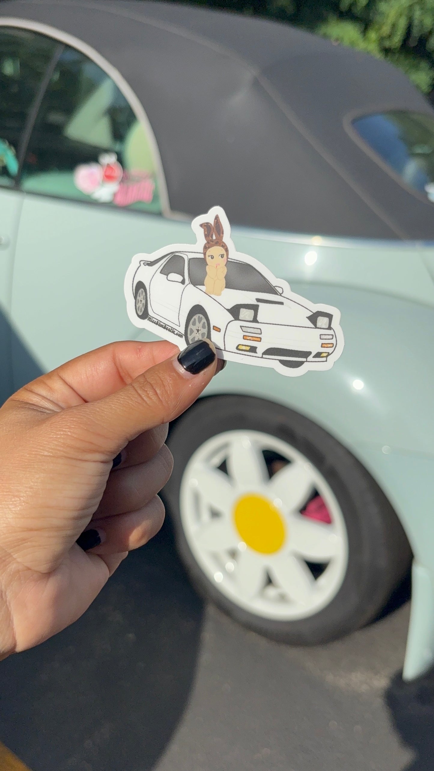 Spooky Angel Rx7 decal
