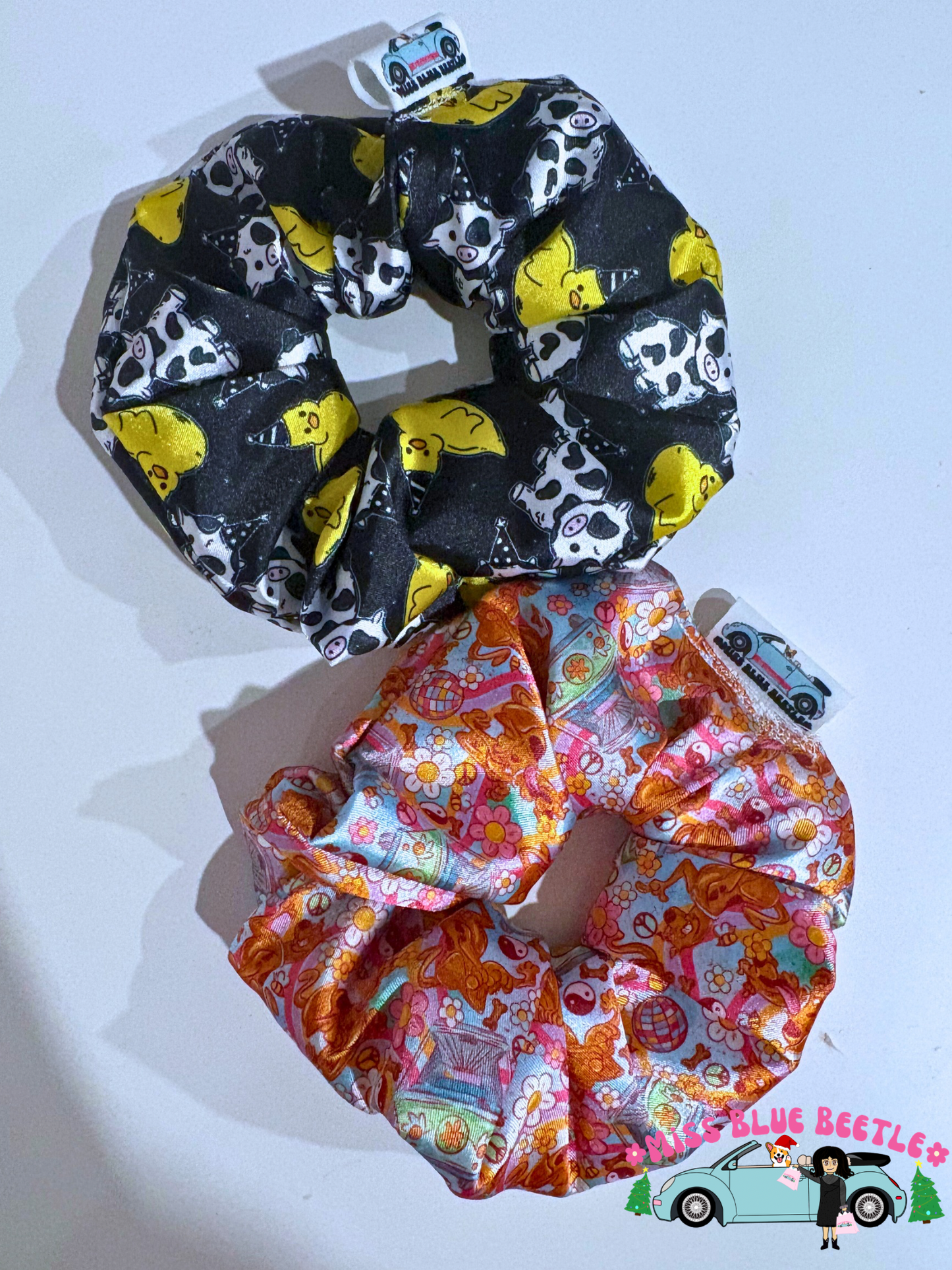 New Years Scrunchies
