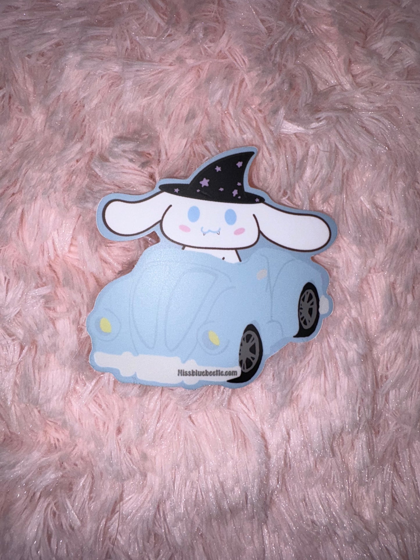 Witchy cina blue decal