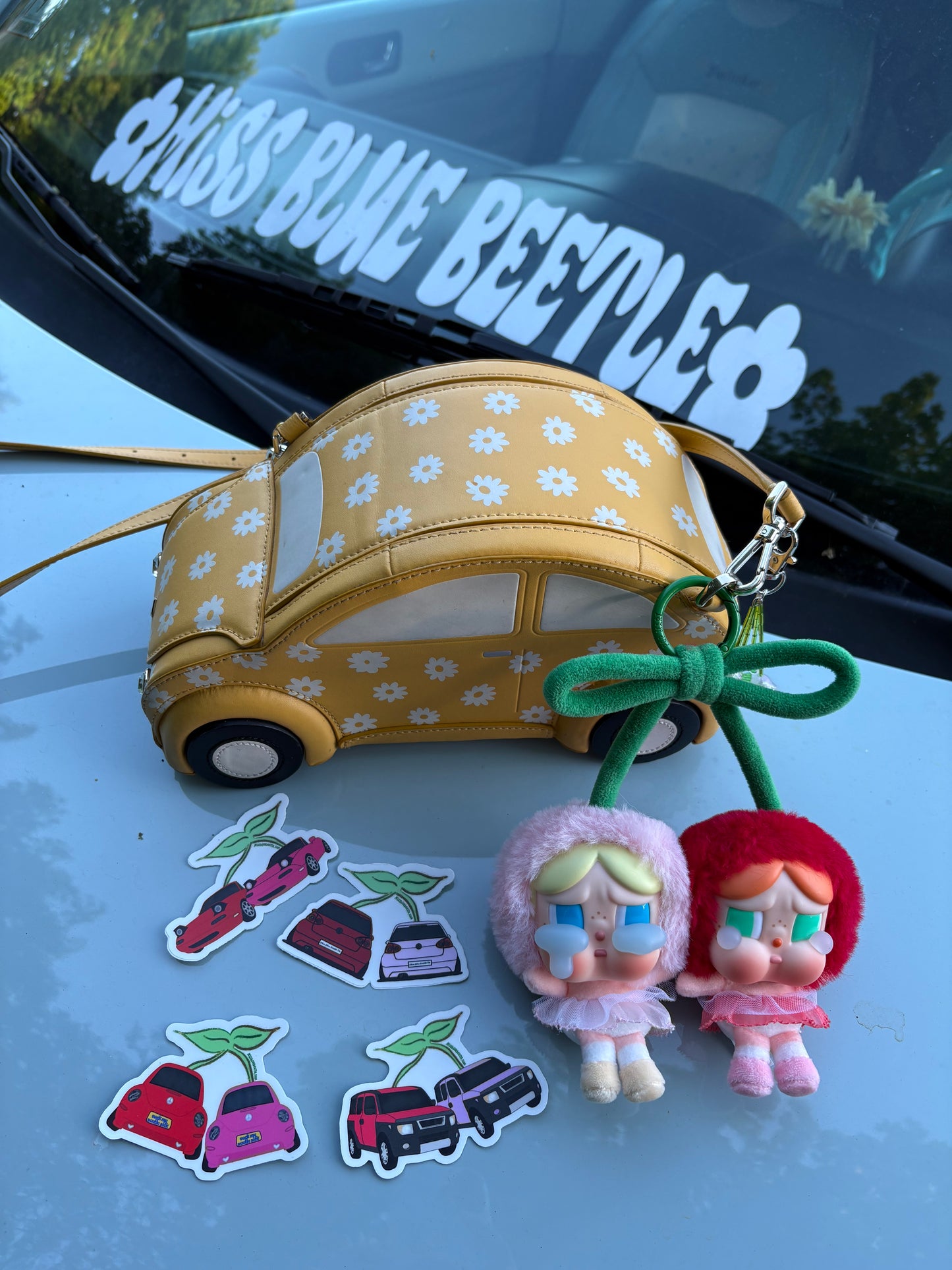 Beetle Cherry Sticker