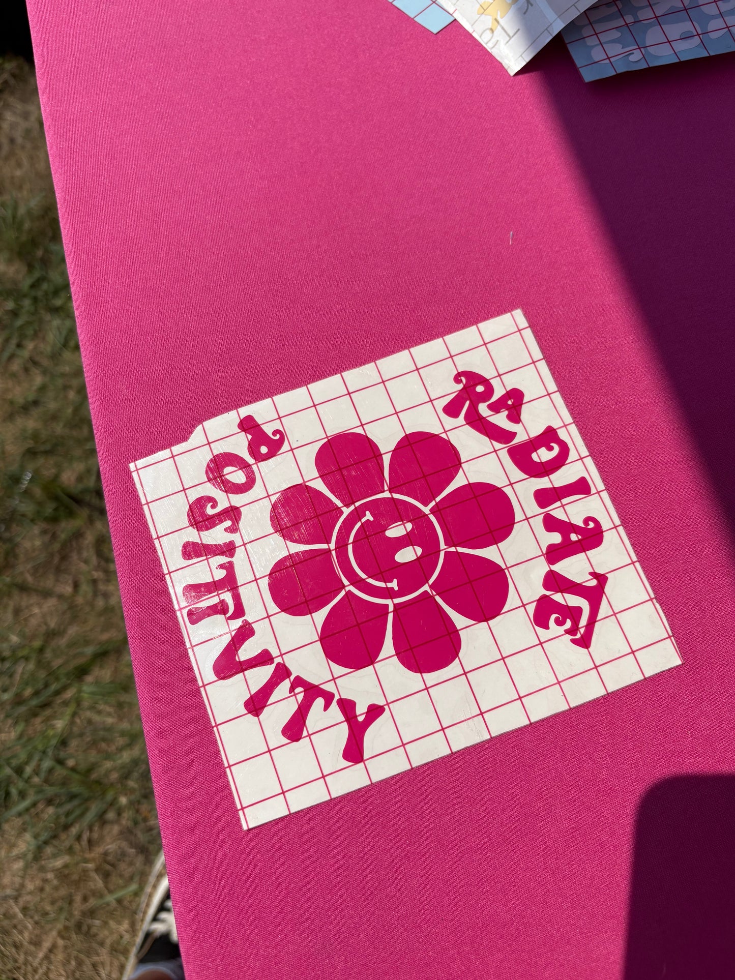 Radiate Positivity Vinyl Decal