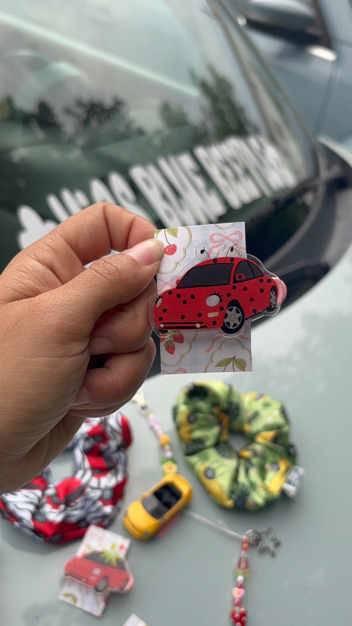 Punch Buggy Hair Clips