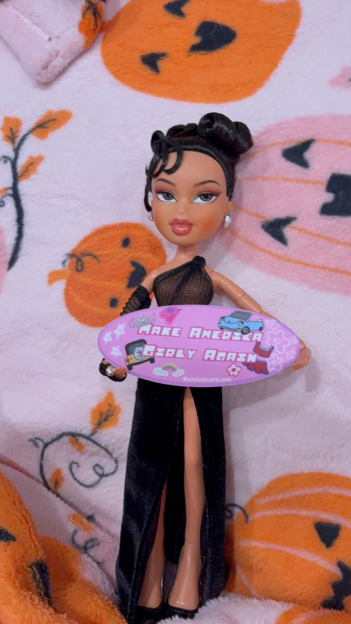 Girly America decal