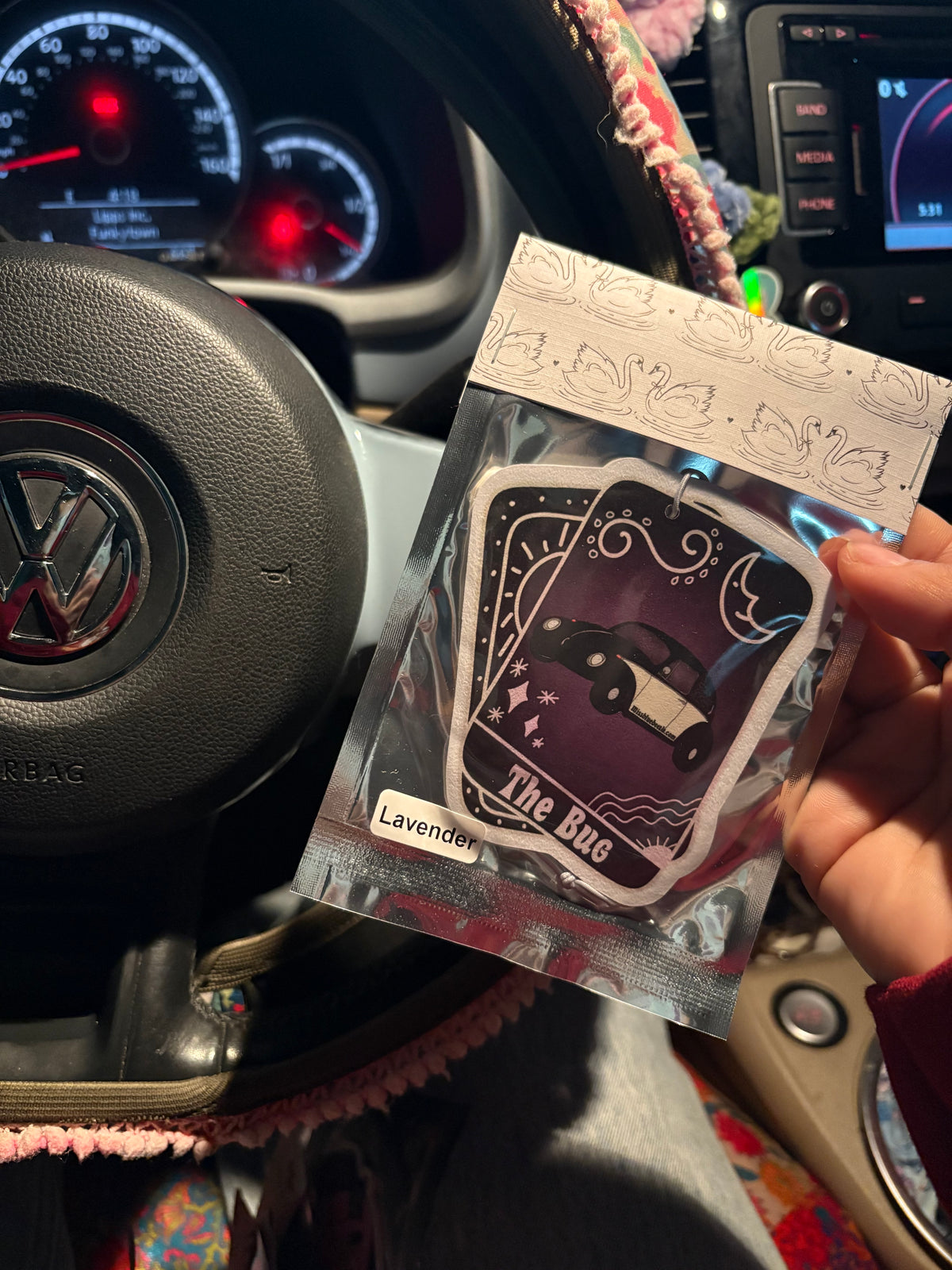 The Goth bug tarot Airfreshener