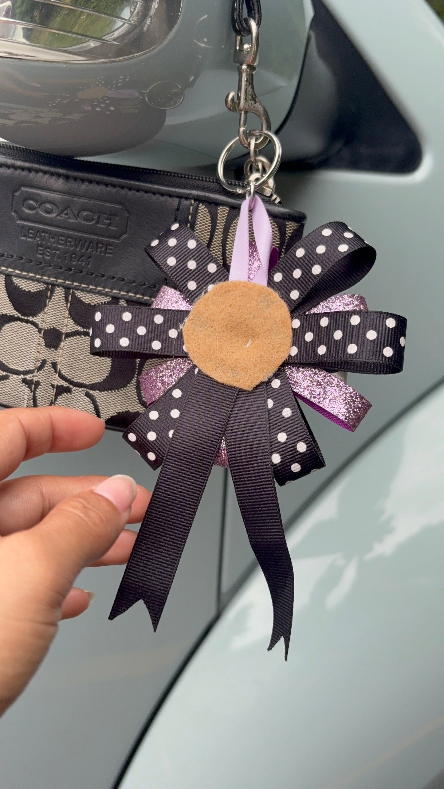 Palm reader tarot Ribbon Keychain