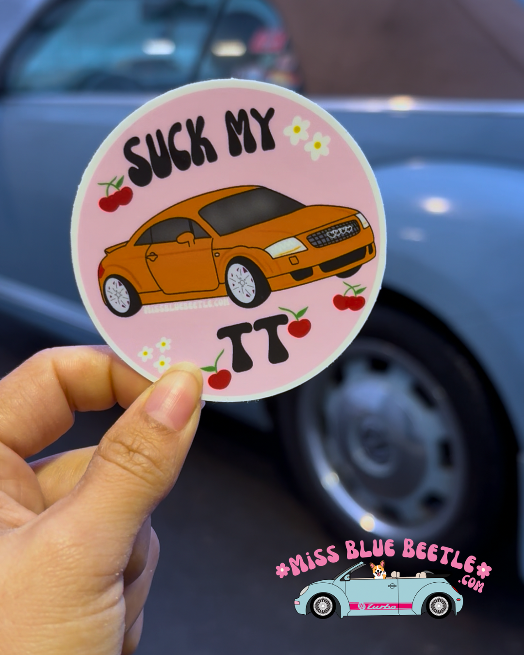 Suck my TT Audi Sticker