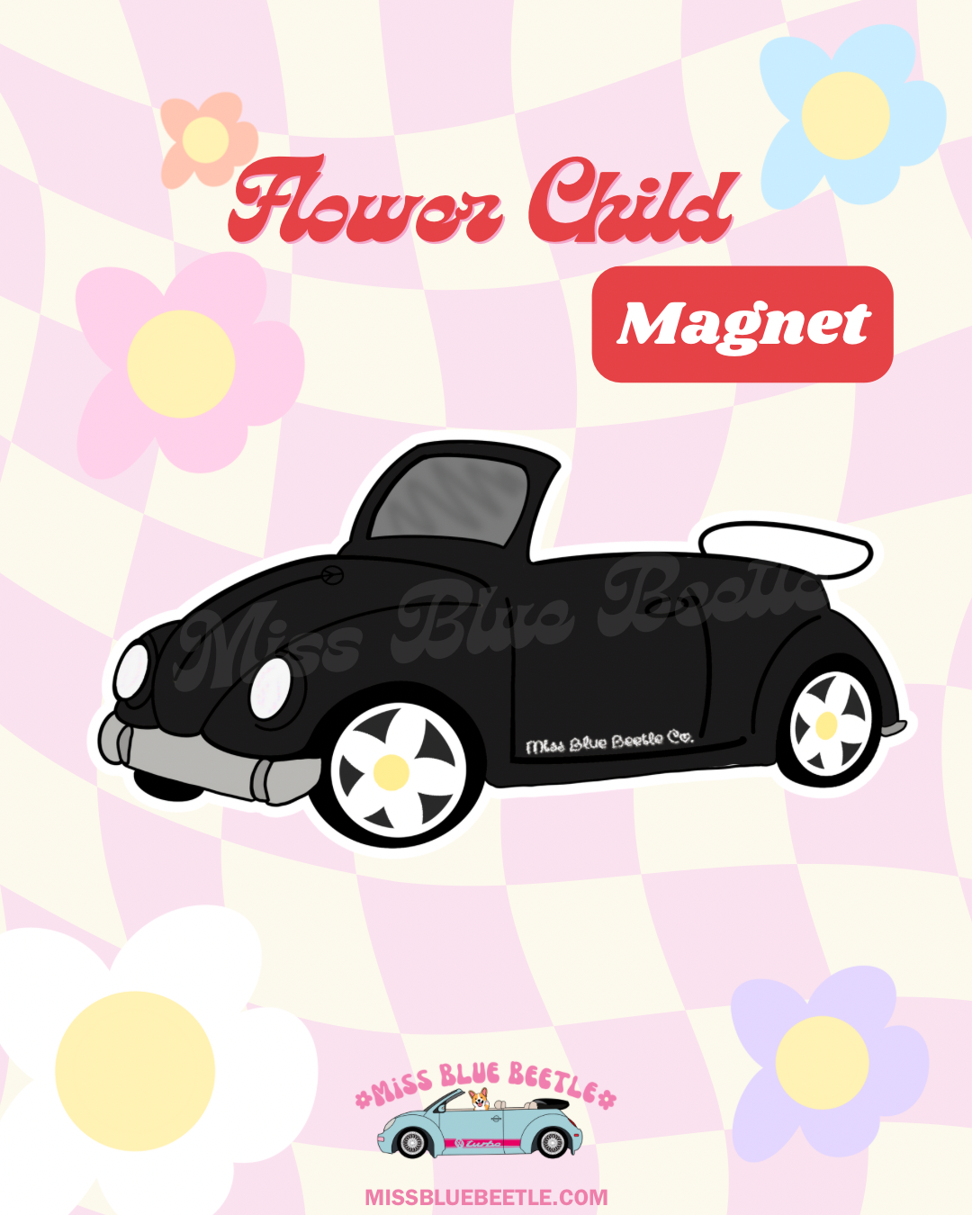 Punch buggy magnets (click to see all colors)