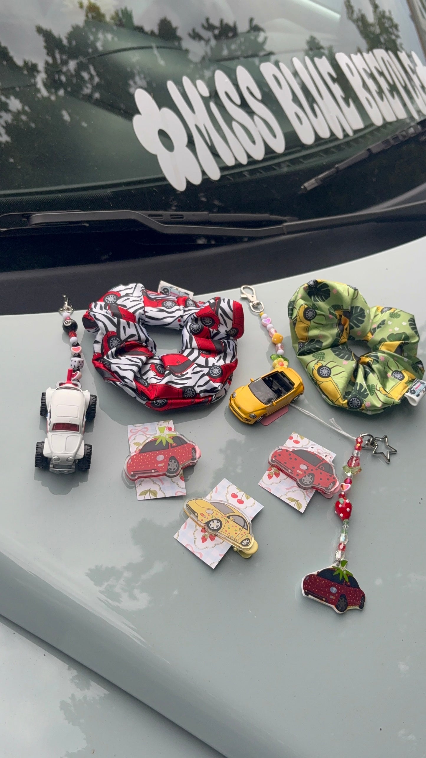 Punch Buggy Hair Clips