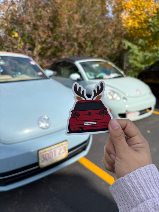 Rudolf’s GTi Weatherproof Decal