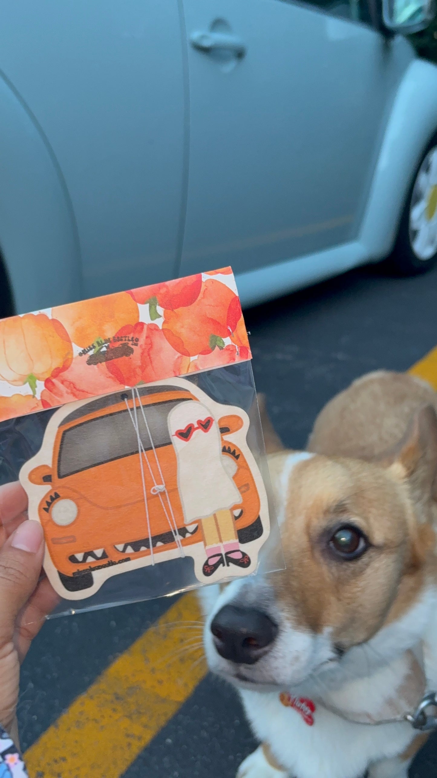 Orange ghost bug beetle Airfreshener