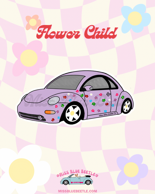 Barbie’s lilac bug Sticker