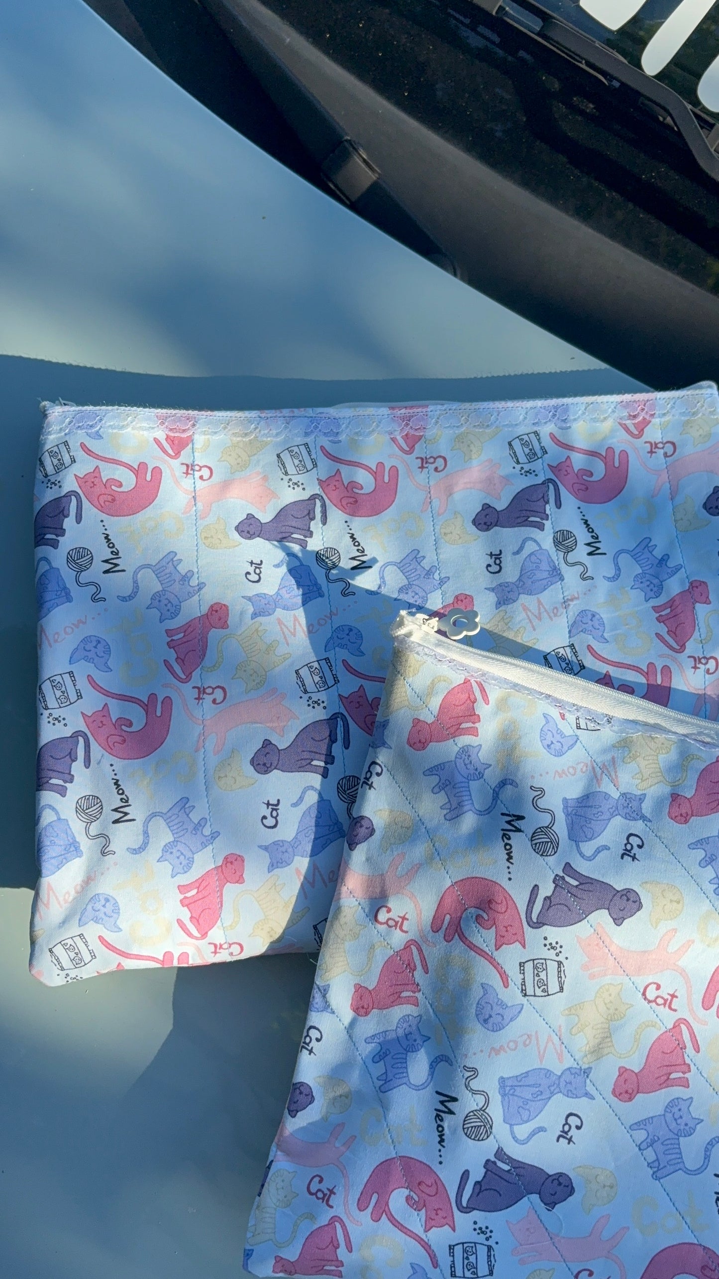 Cats iPad bag/ big Travel Bag