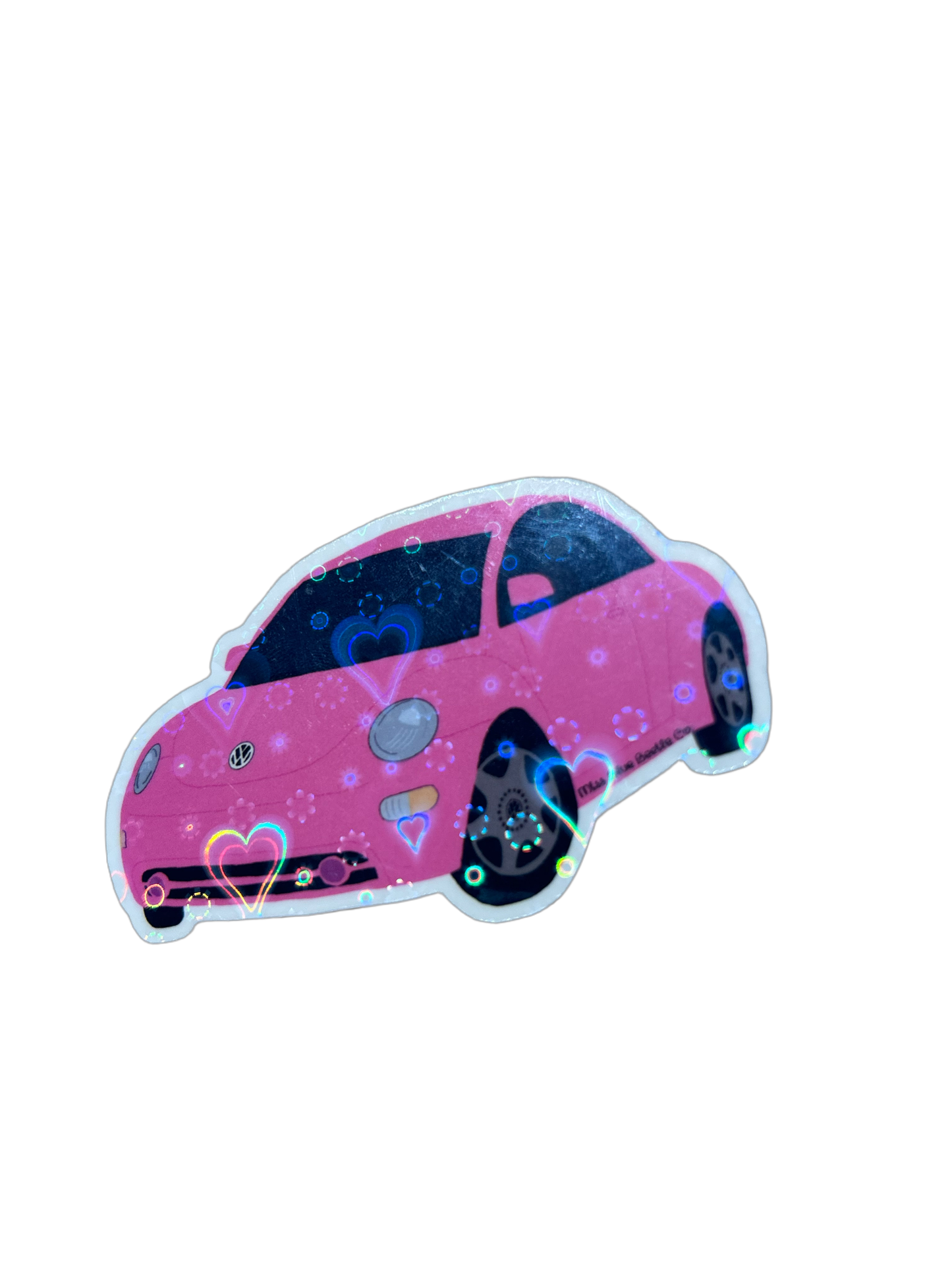 Pink Bug sticker