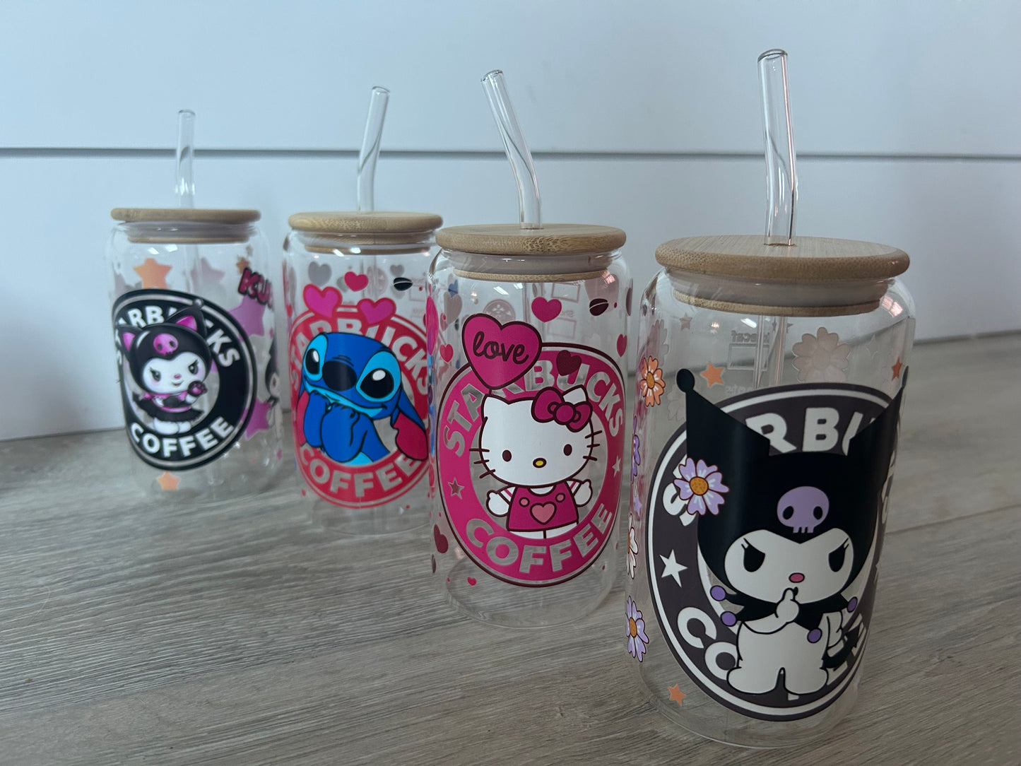 Kuromi glass cup style 2 *sale