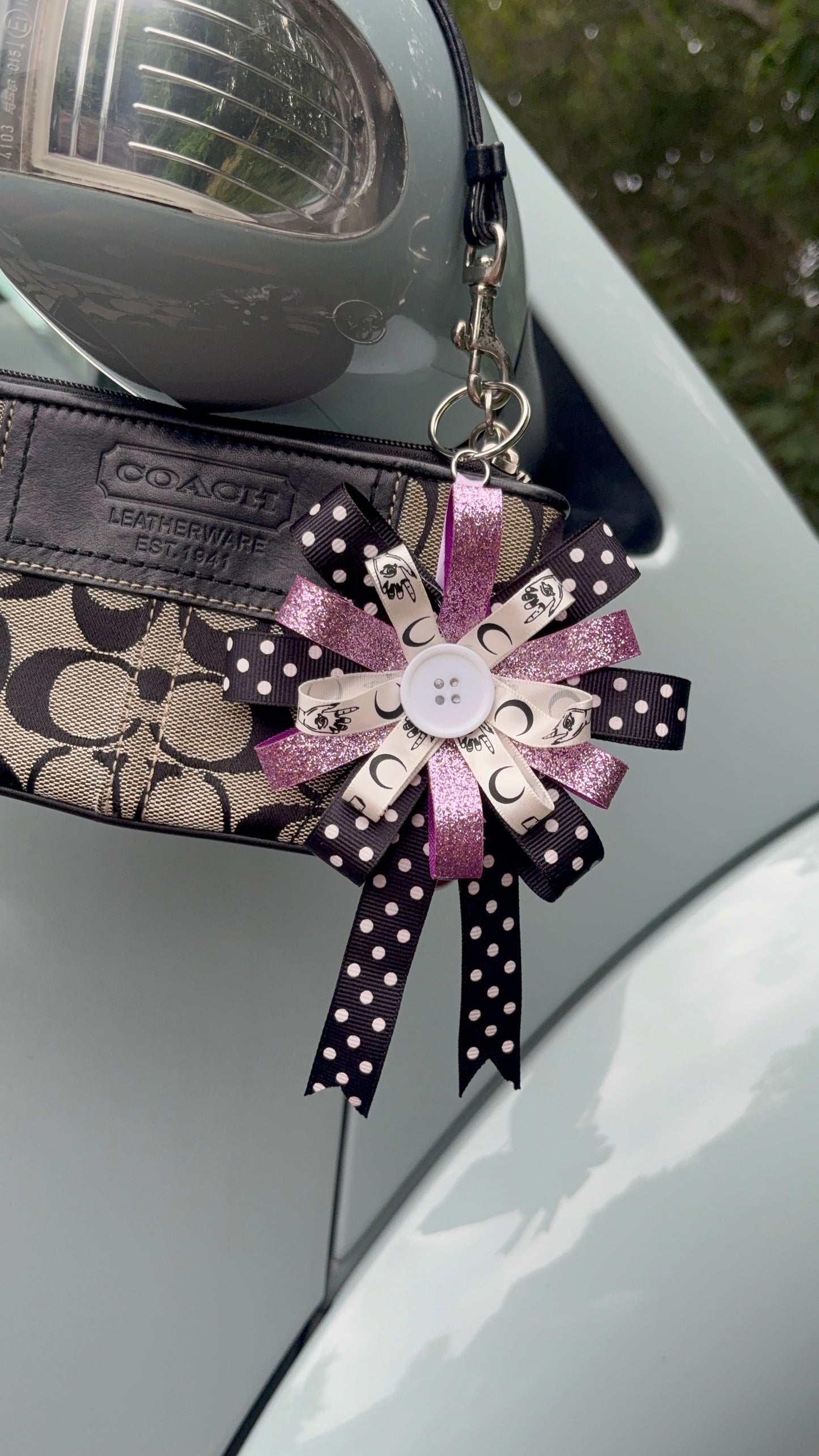 Palm reader tarot Ribbon Keychain