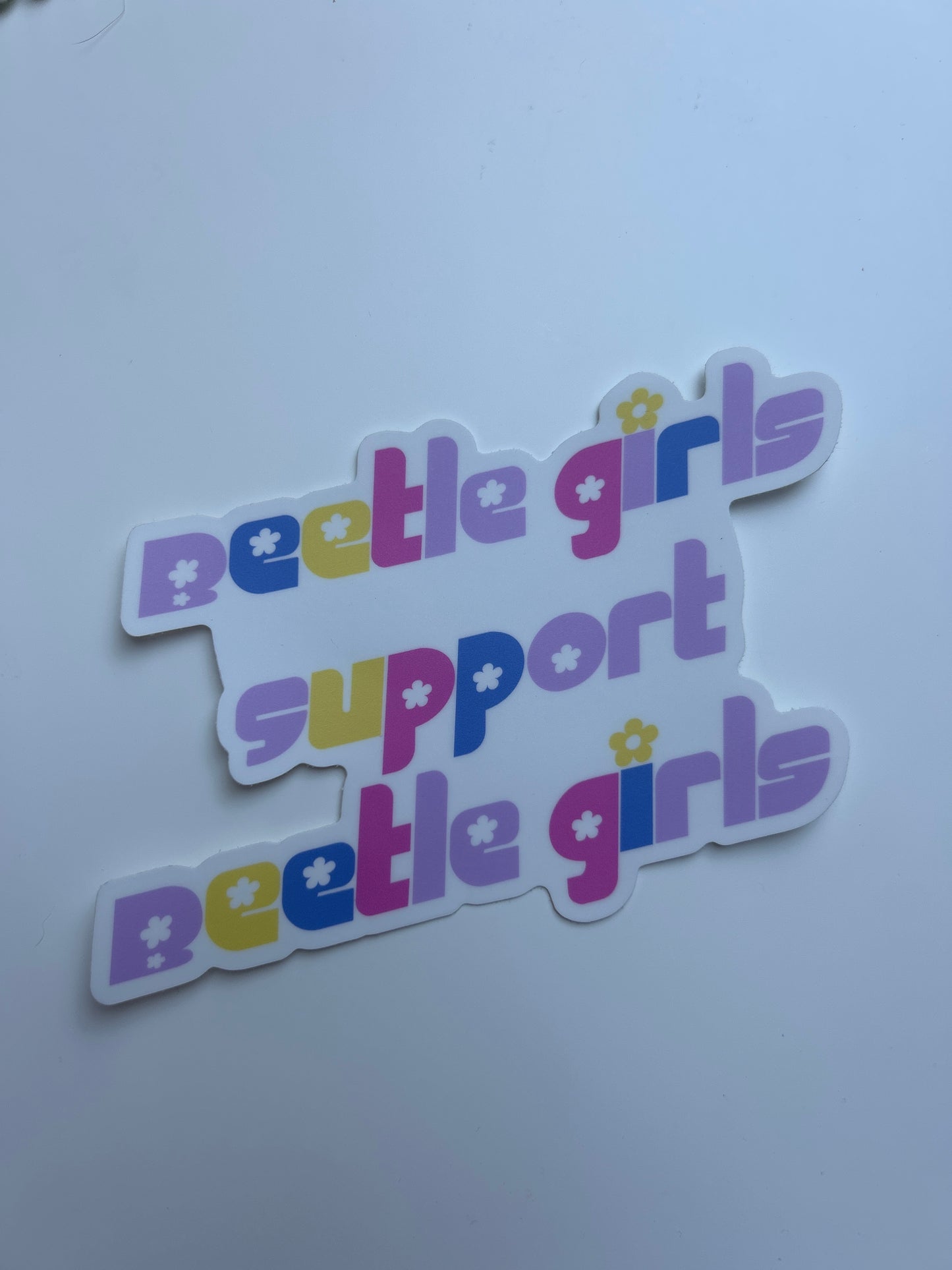 Beetle girls Bumper Sticker