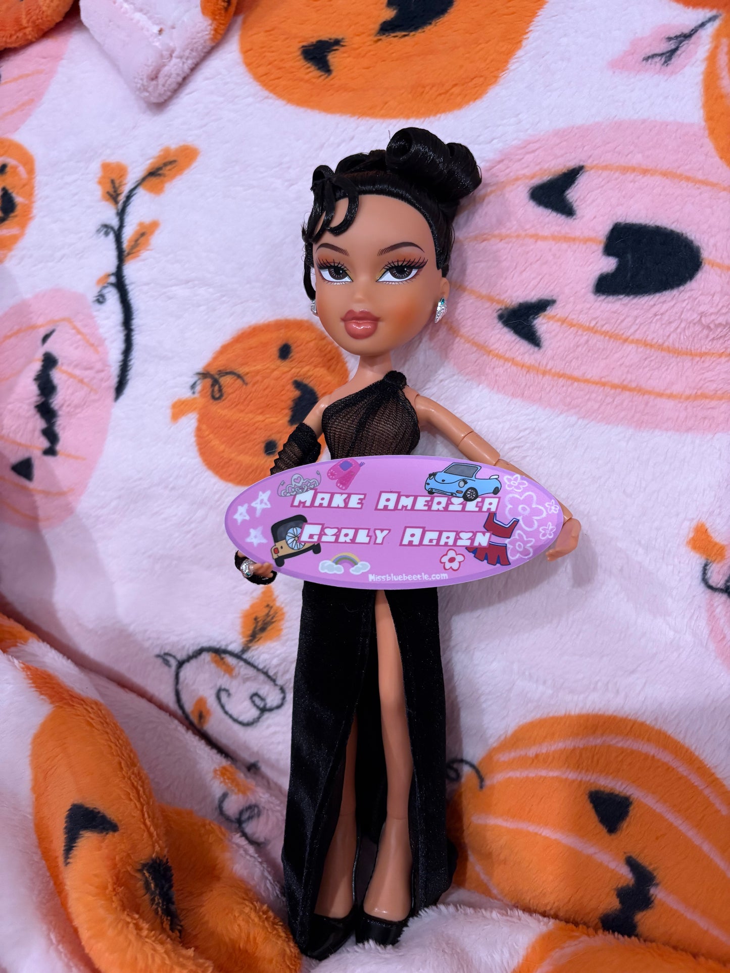 Girly America decal