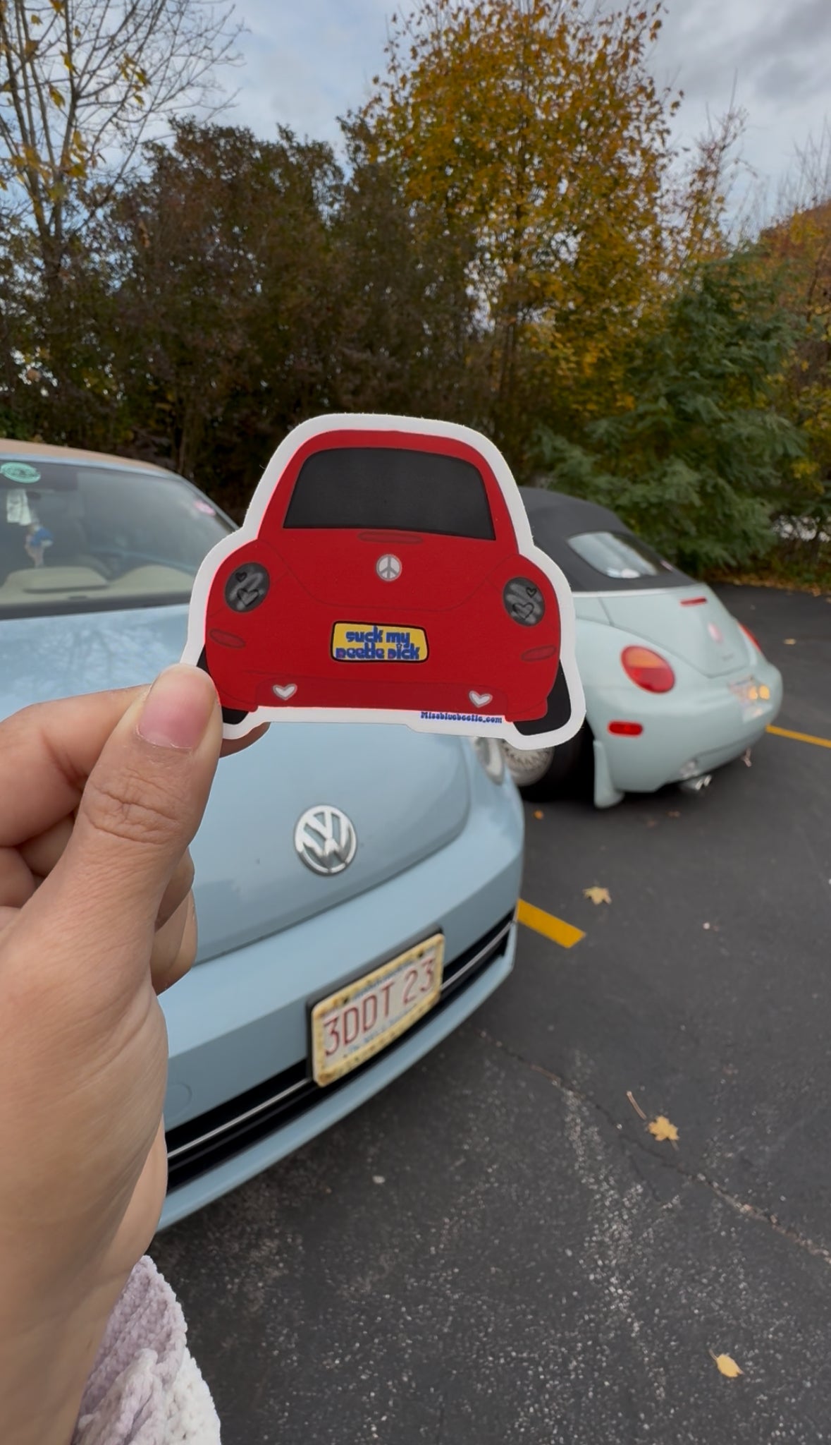 lower bug Weatherproof Decal