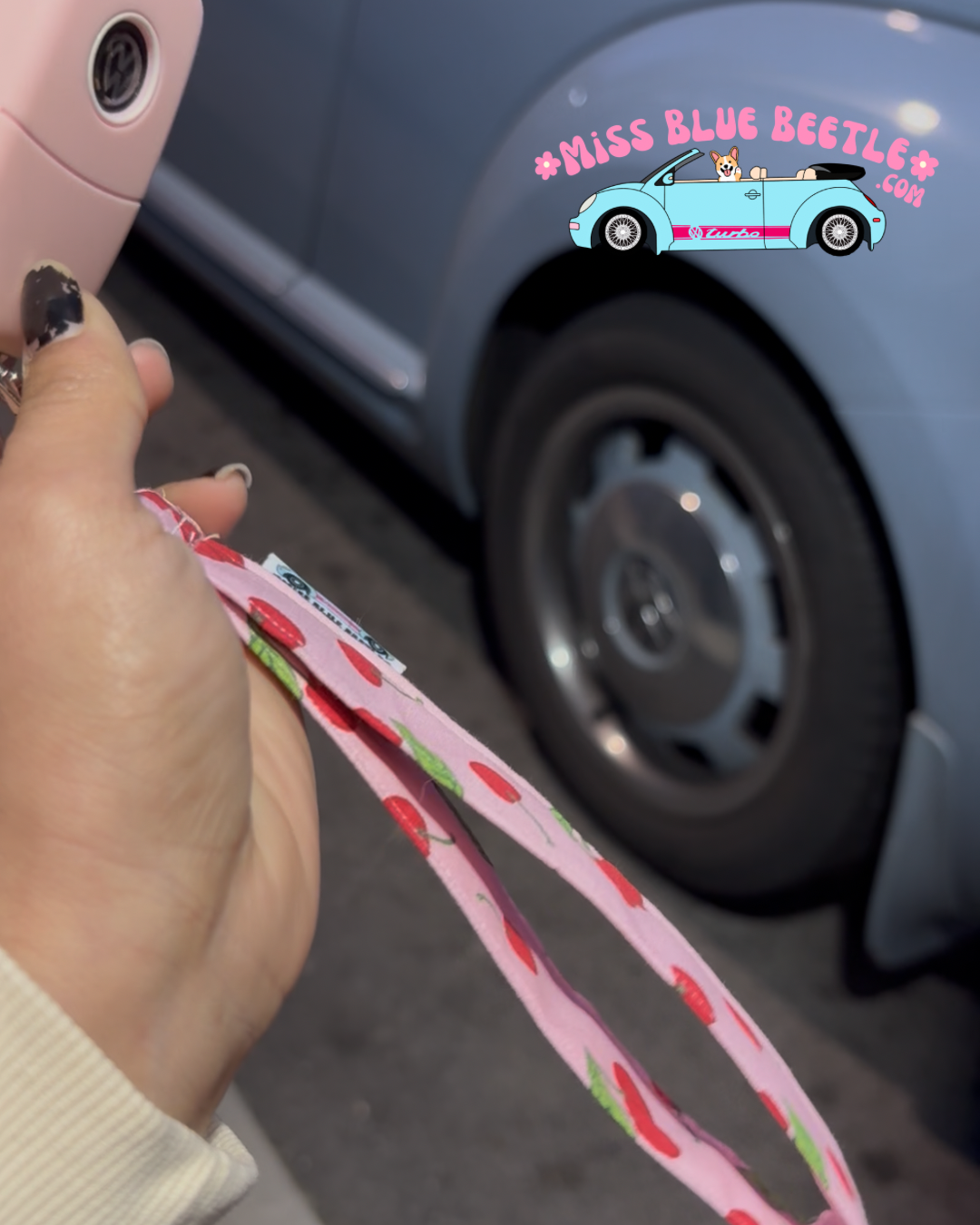 Cherry Wrislets Keychain