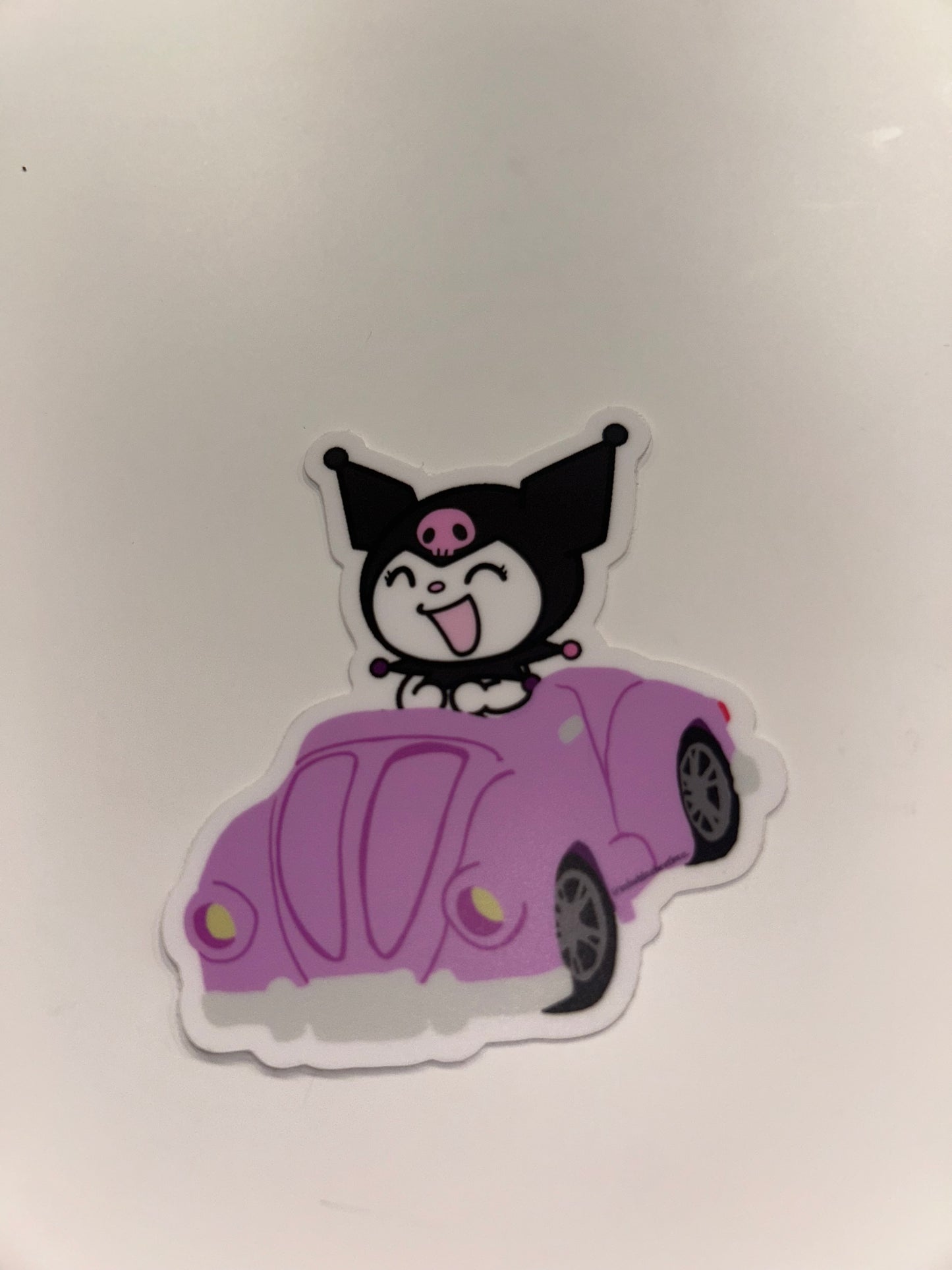 Kuro move over! Purple bug sticker