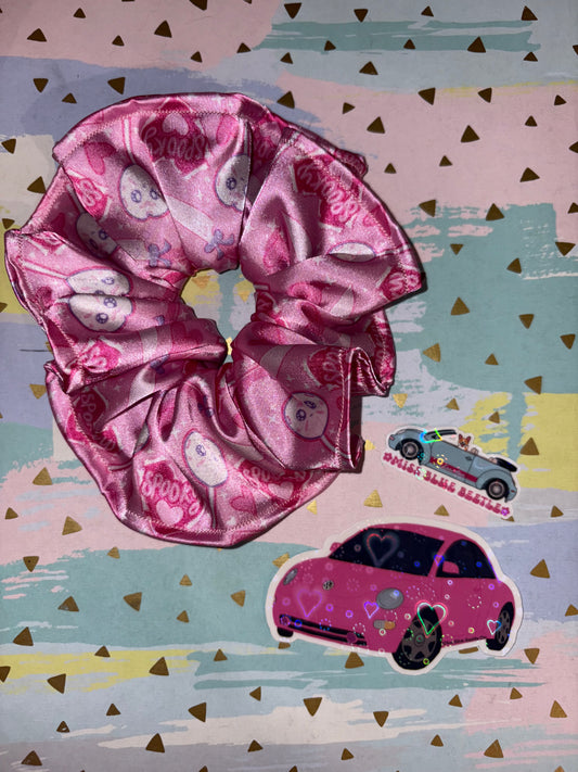 Spooky Satin scrunchie