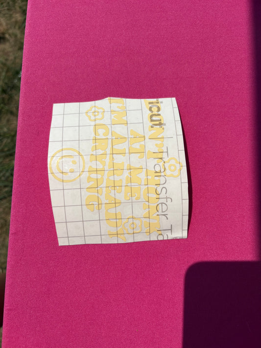 Don’t Honk Vinyl Decal