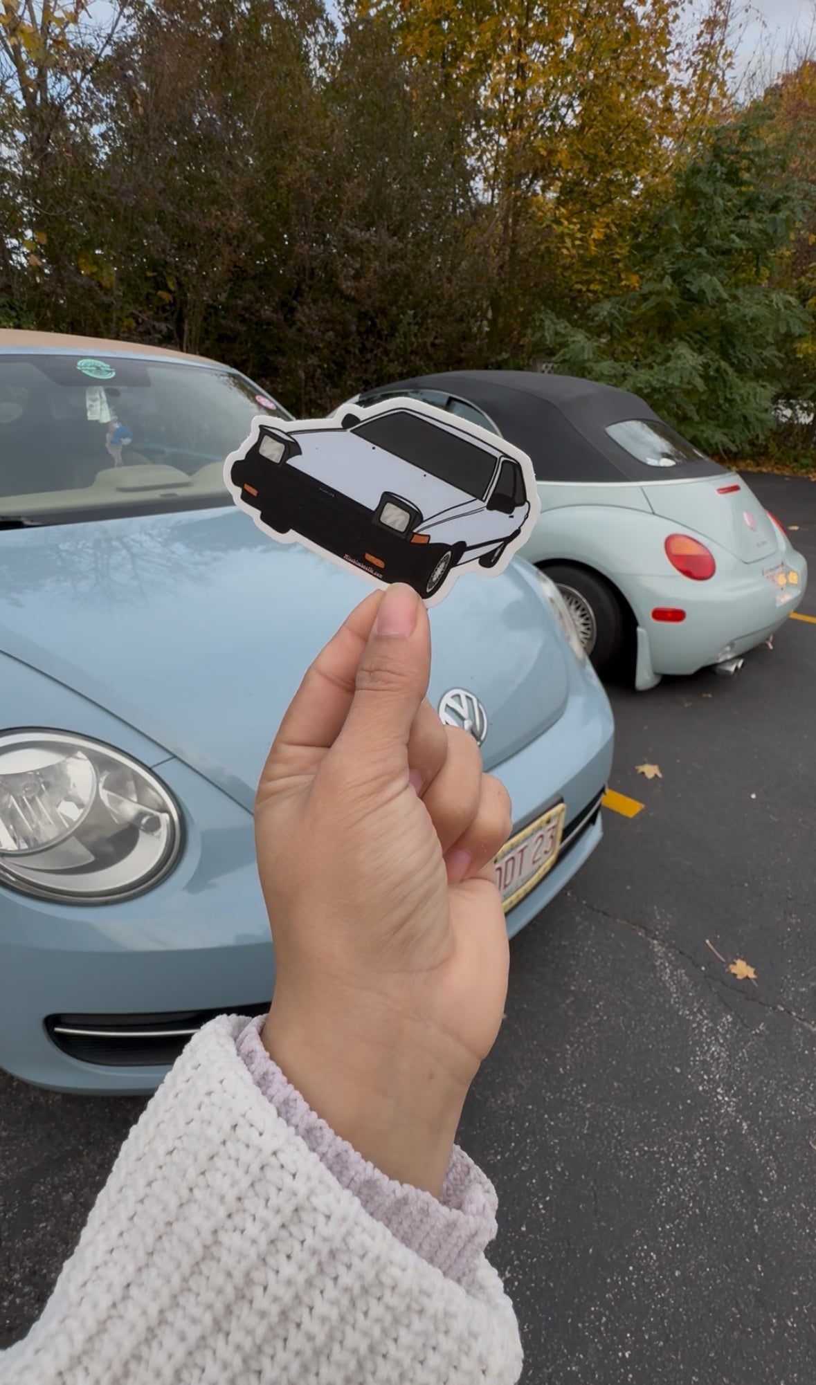 AE86 corolla Weatherproof Decal