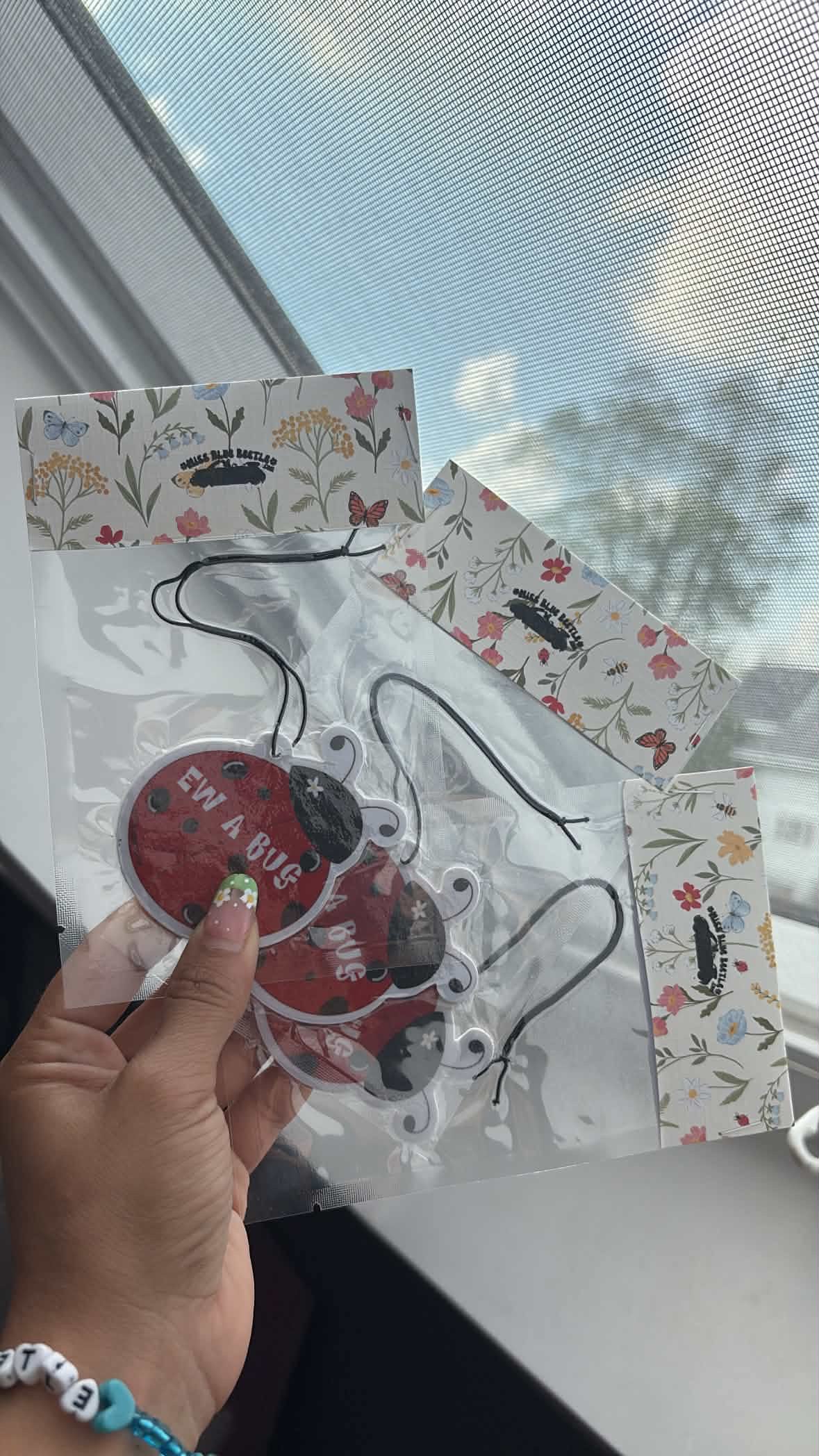 Ew a bug ladybug Airfreshener