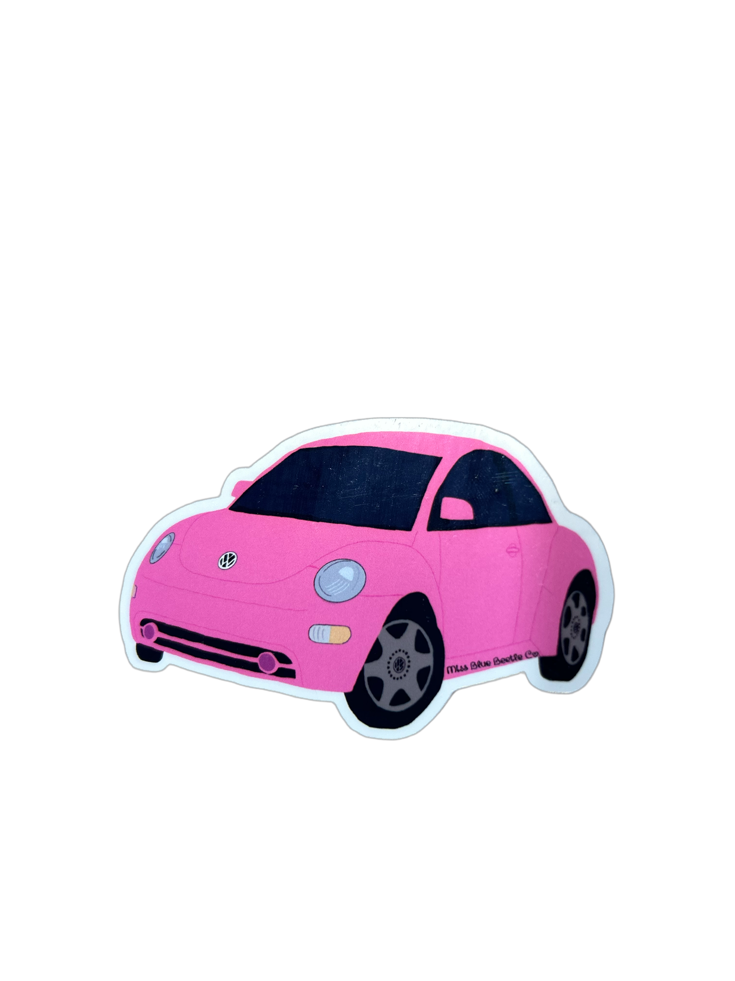 Pink Bug sticker