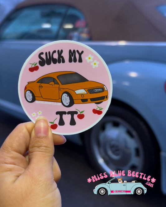 Suck my TT Audi Sticker
