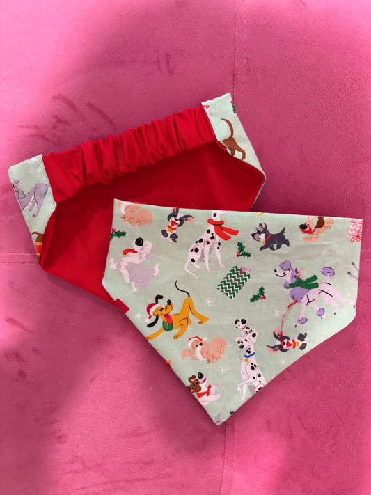 Disney Christmas Dogs Bandana
