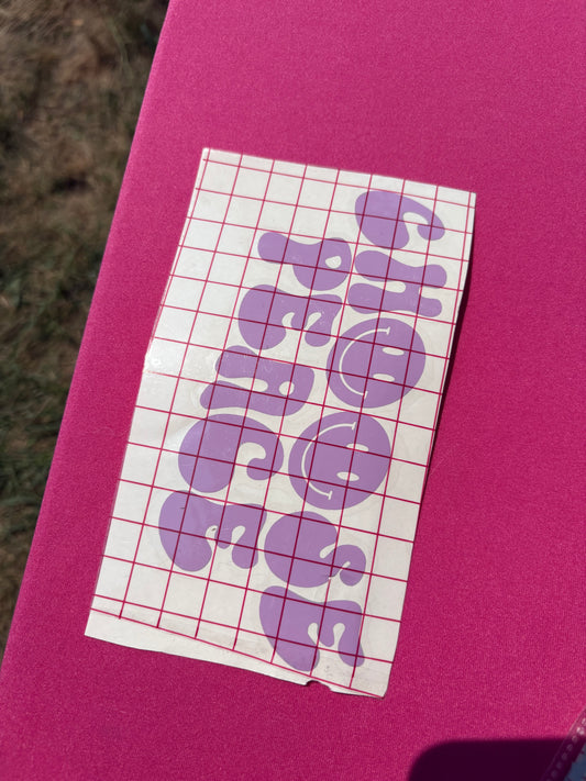 Choose peace  Vinyl Decal