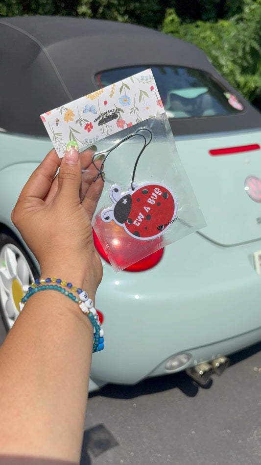 Ew a bug ladybug Airfreshener