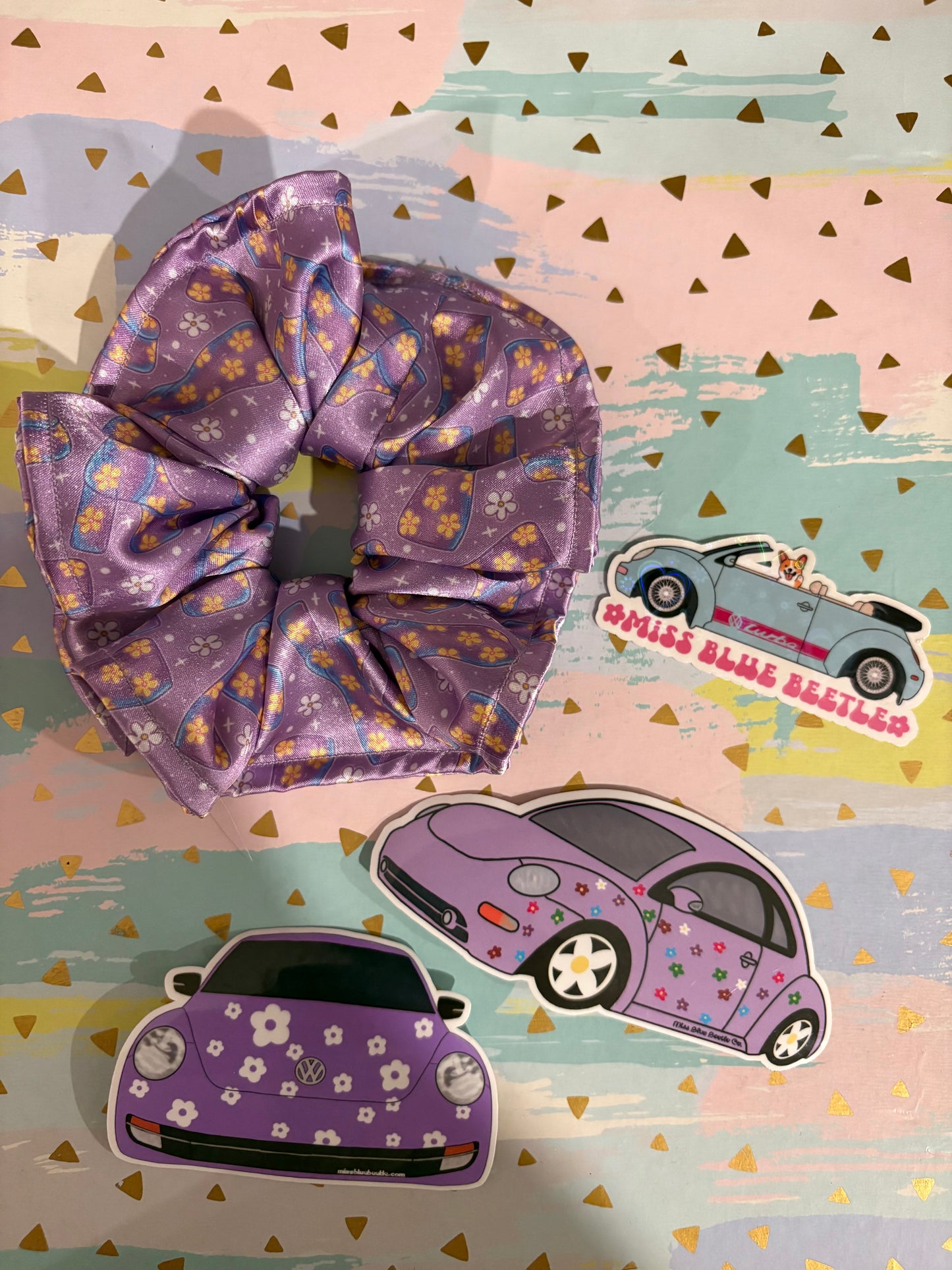 Brat Dolls boots satin scrunchie