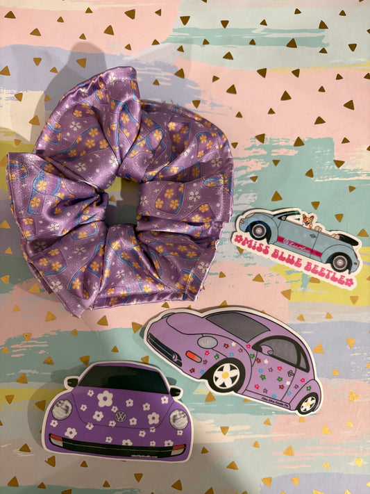 Brat Dolls boots satin scrunchie