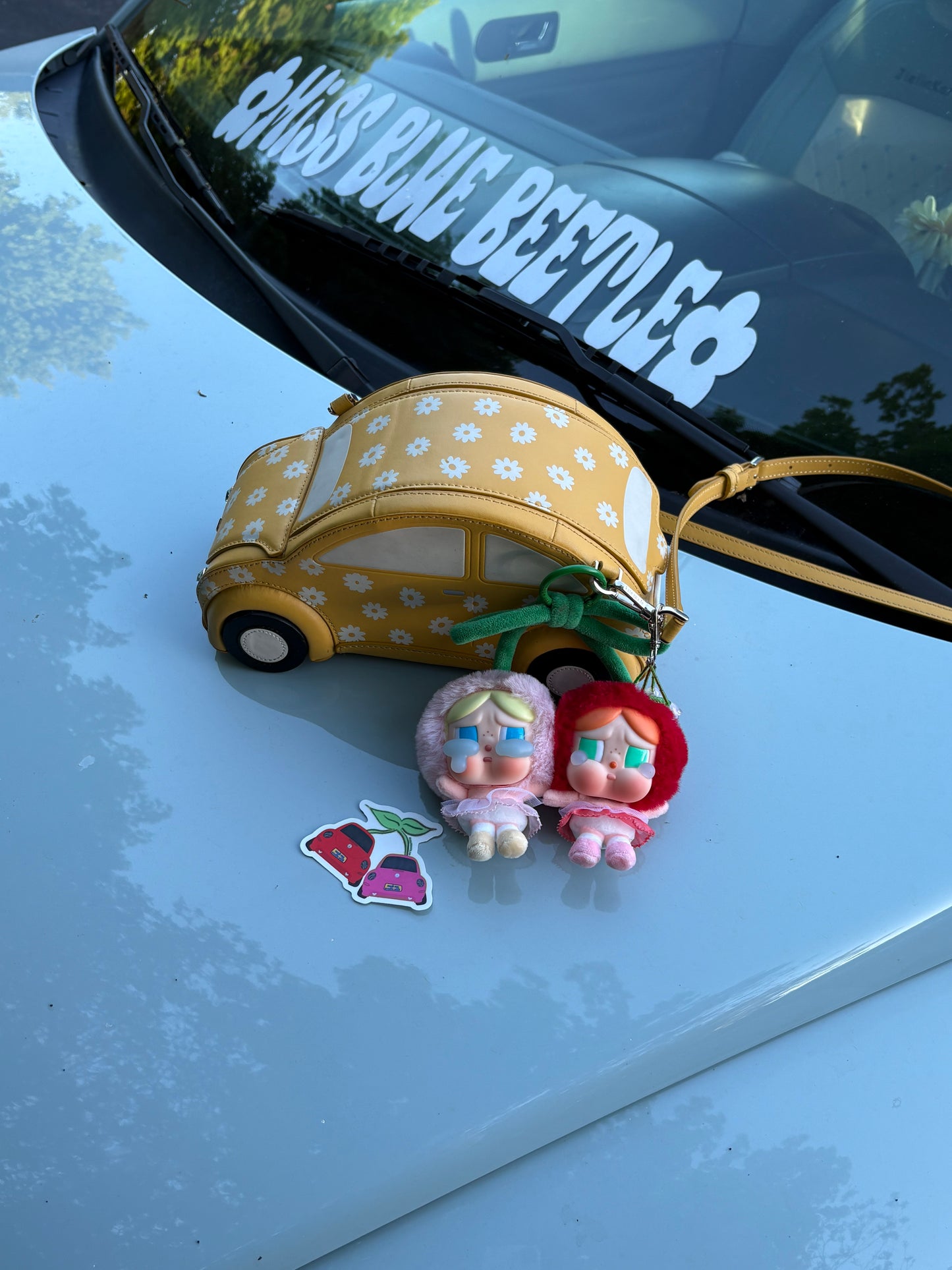 Beetle Cherry Sticker