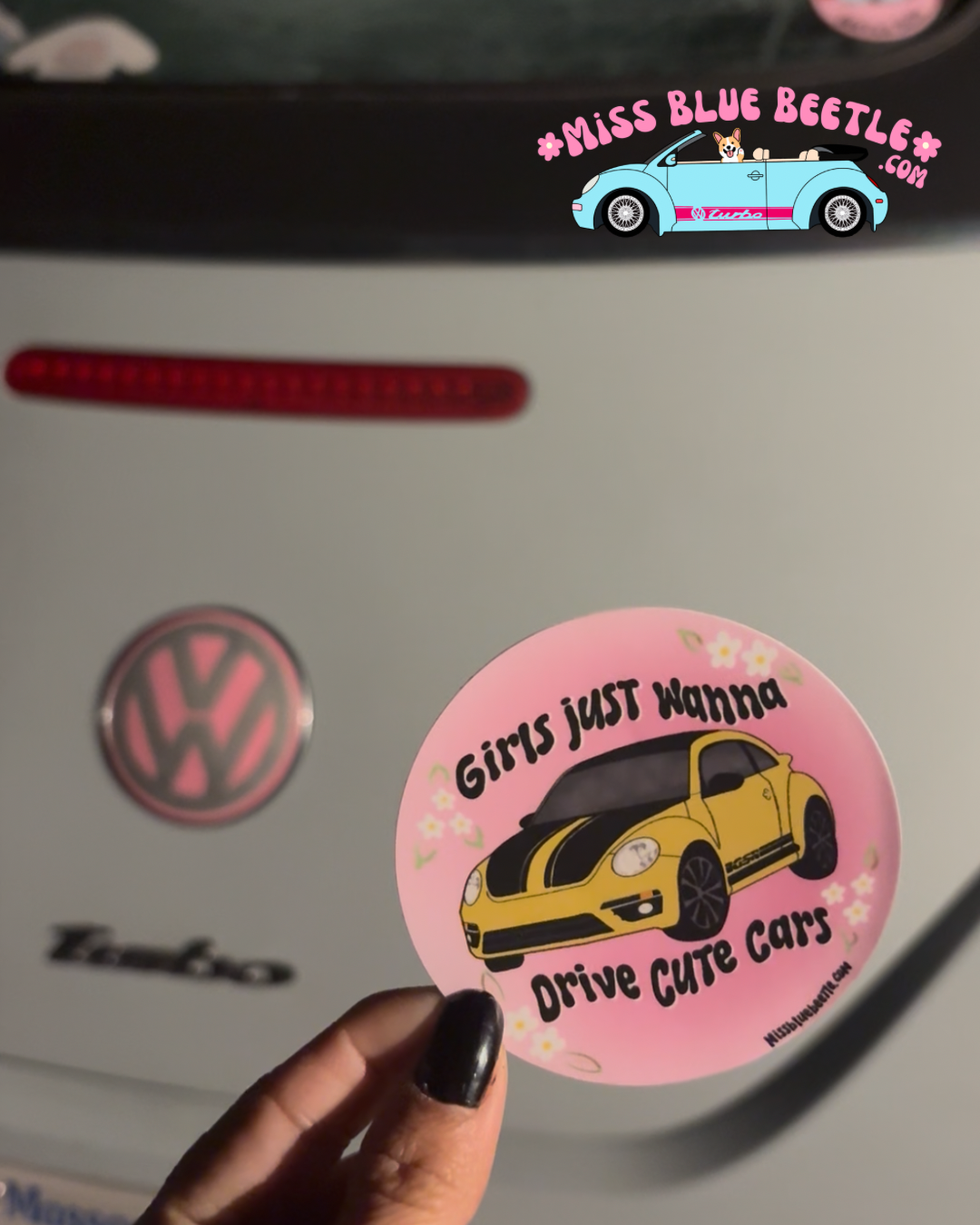 Yellow GSR bug Sticker