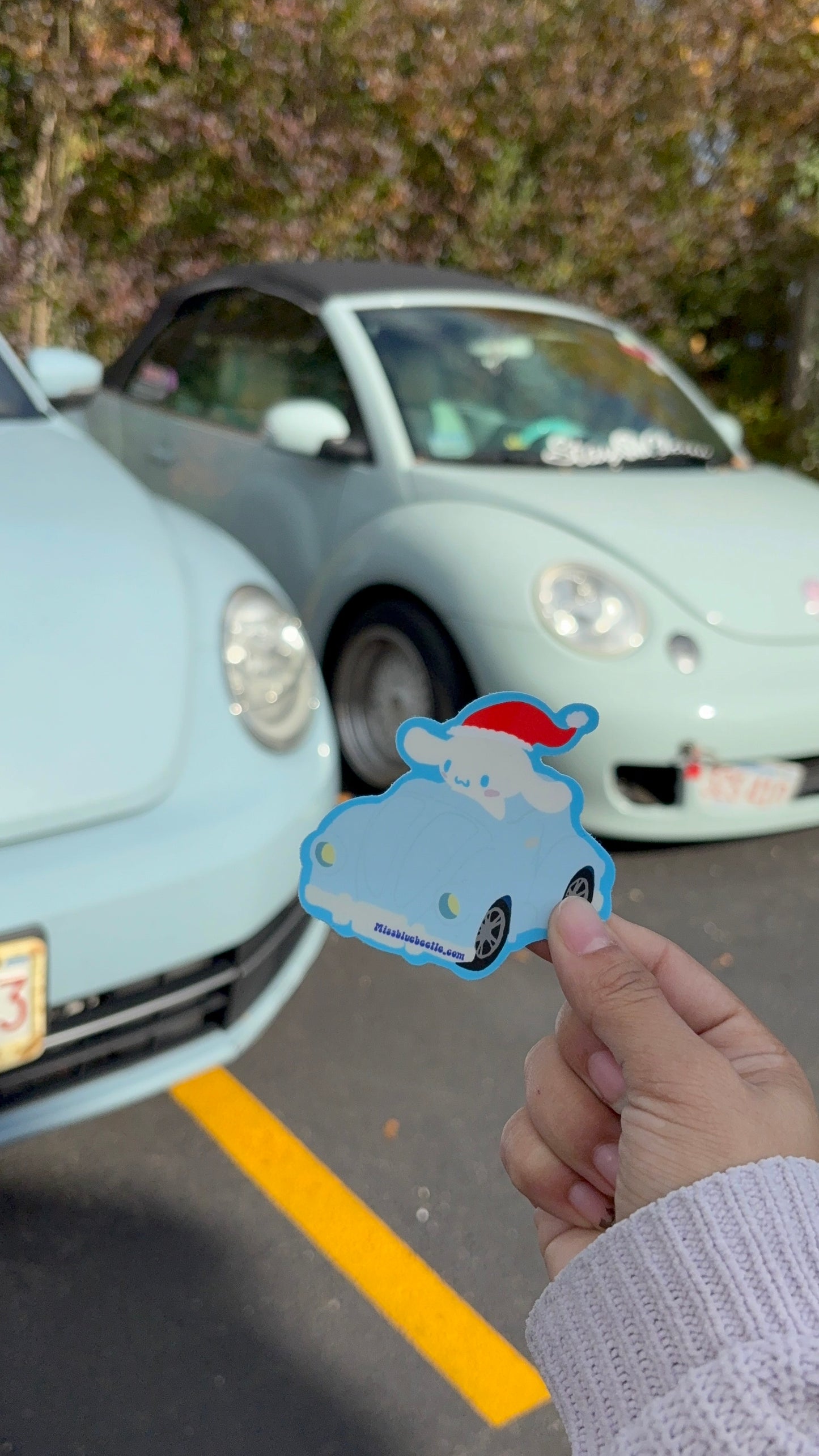 Santa’s bug Weatherproof Decal