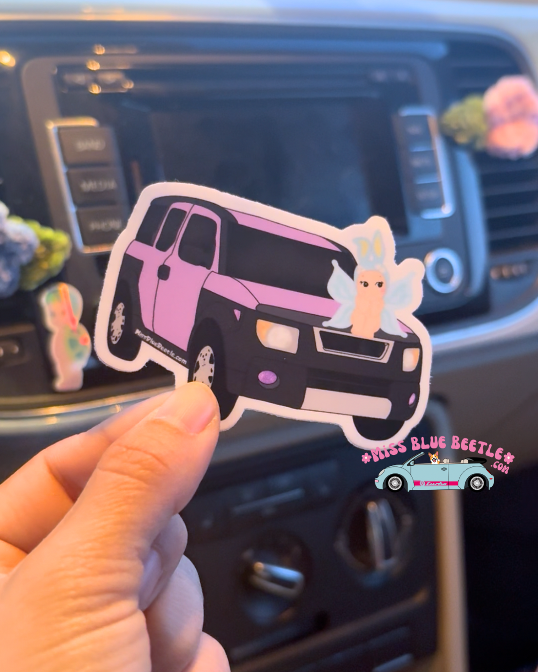 Whimsical Honda Element Sticker