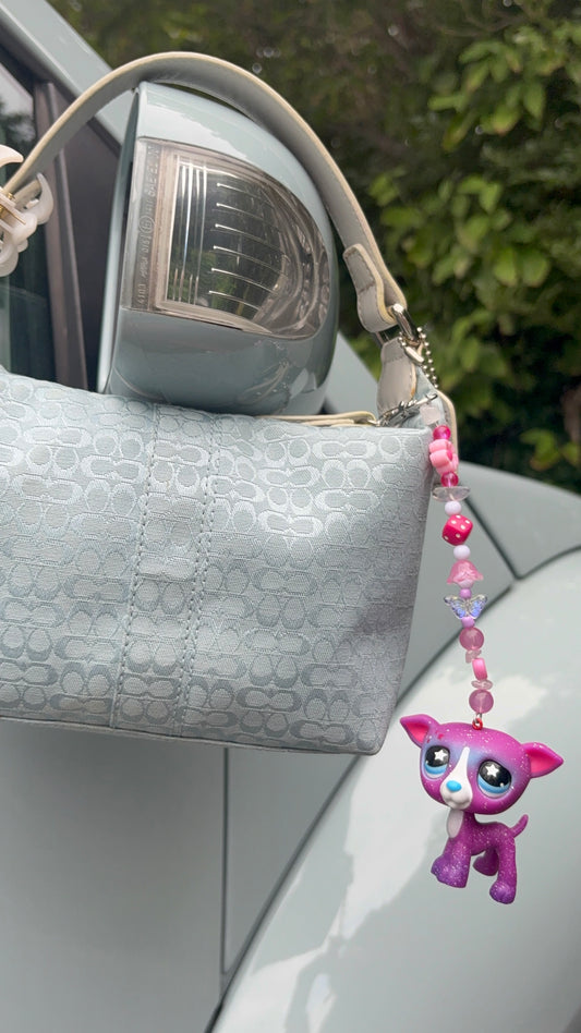 LPS cutie dog Keychain