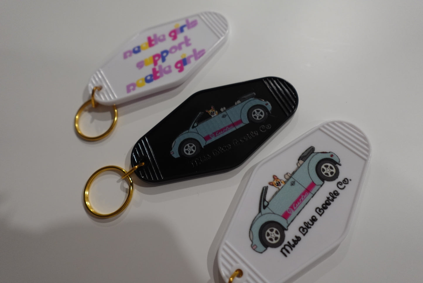 Beetle Girls Support Beetle Girls Keychain