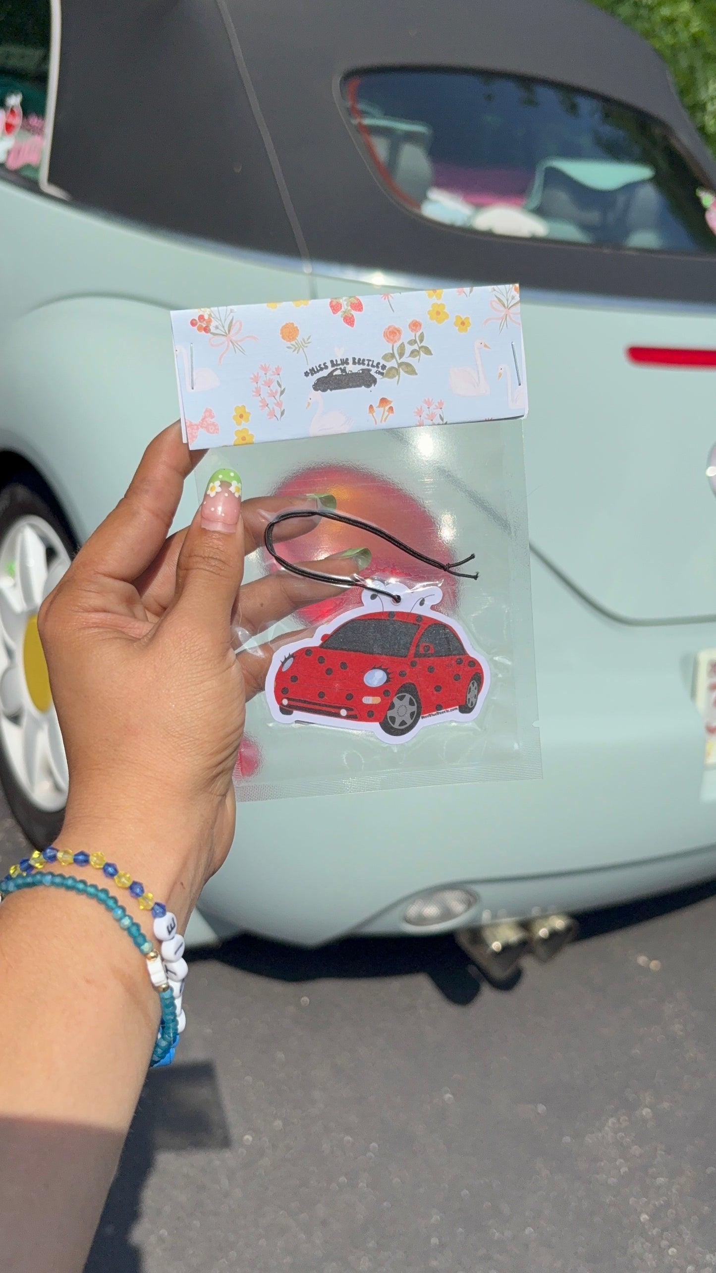 ladybug red bug beetle Airfreshener