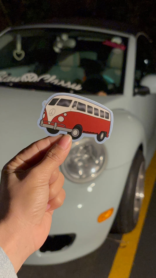 Aircooled Bus decal