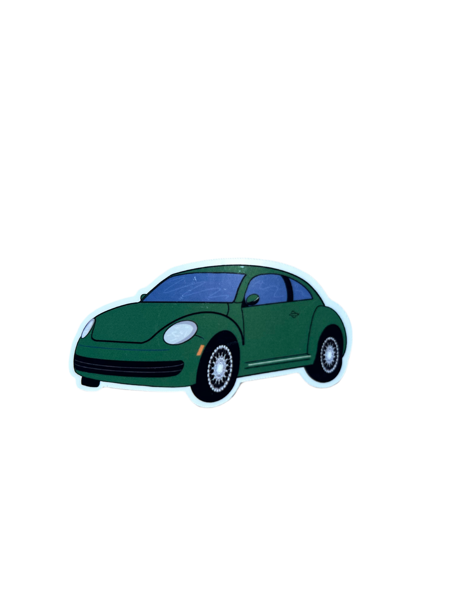 Dark Green Bug sticker