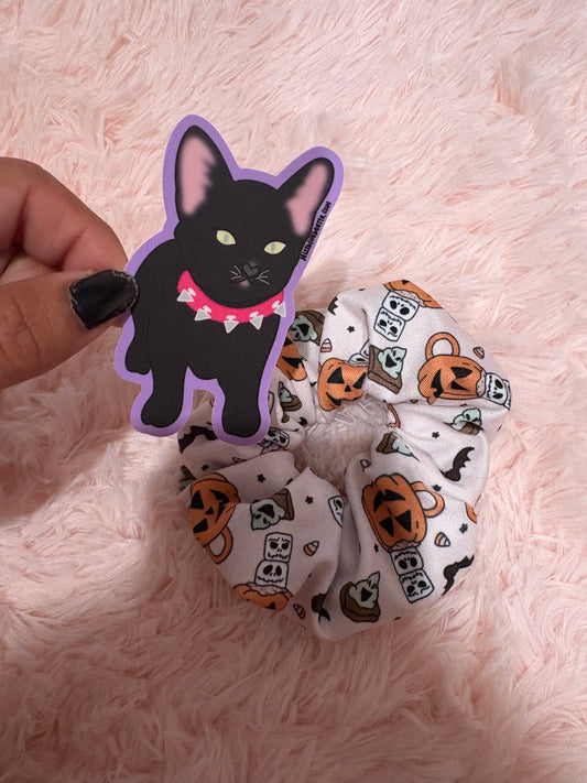 Luna black cat decal