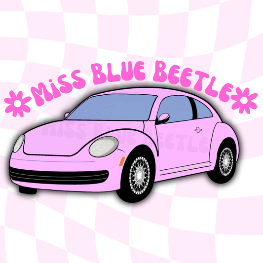 Light Pink Bug sticker