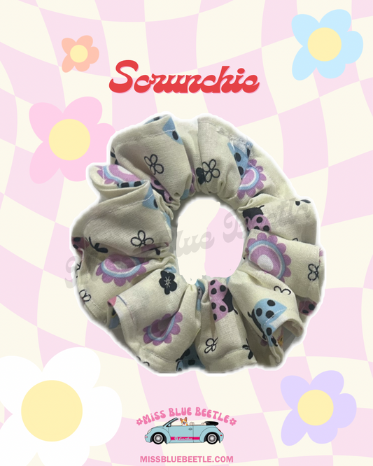 Cutesy bugs scrunchie