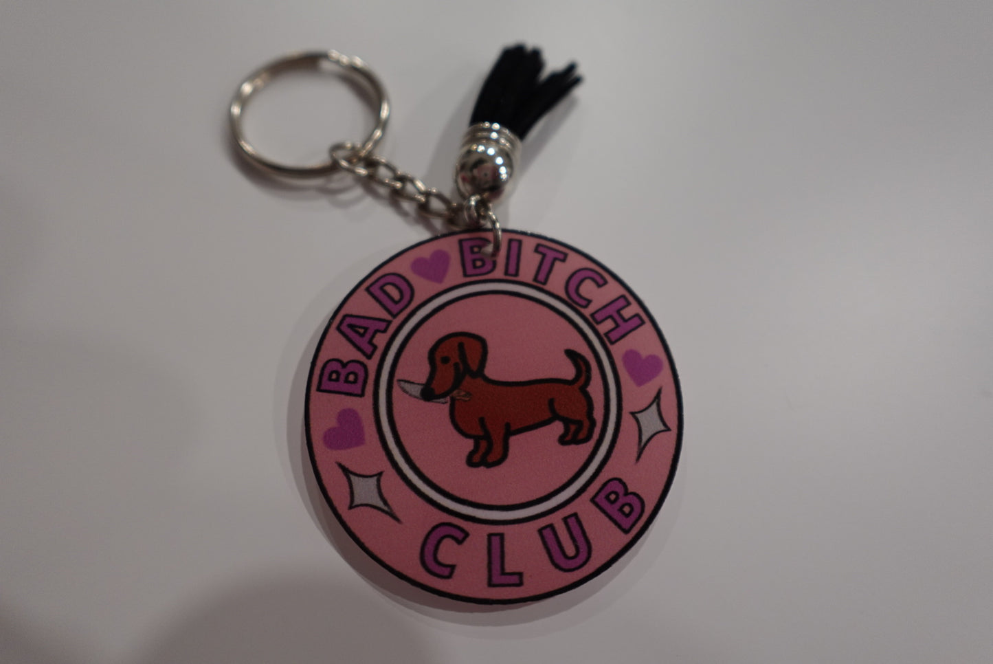 Bad B!itch Club keychains