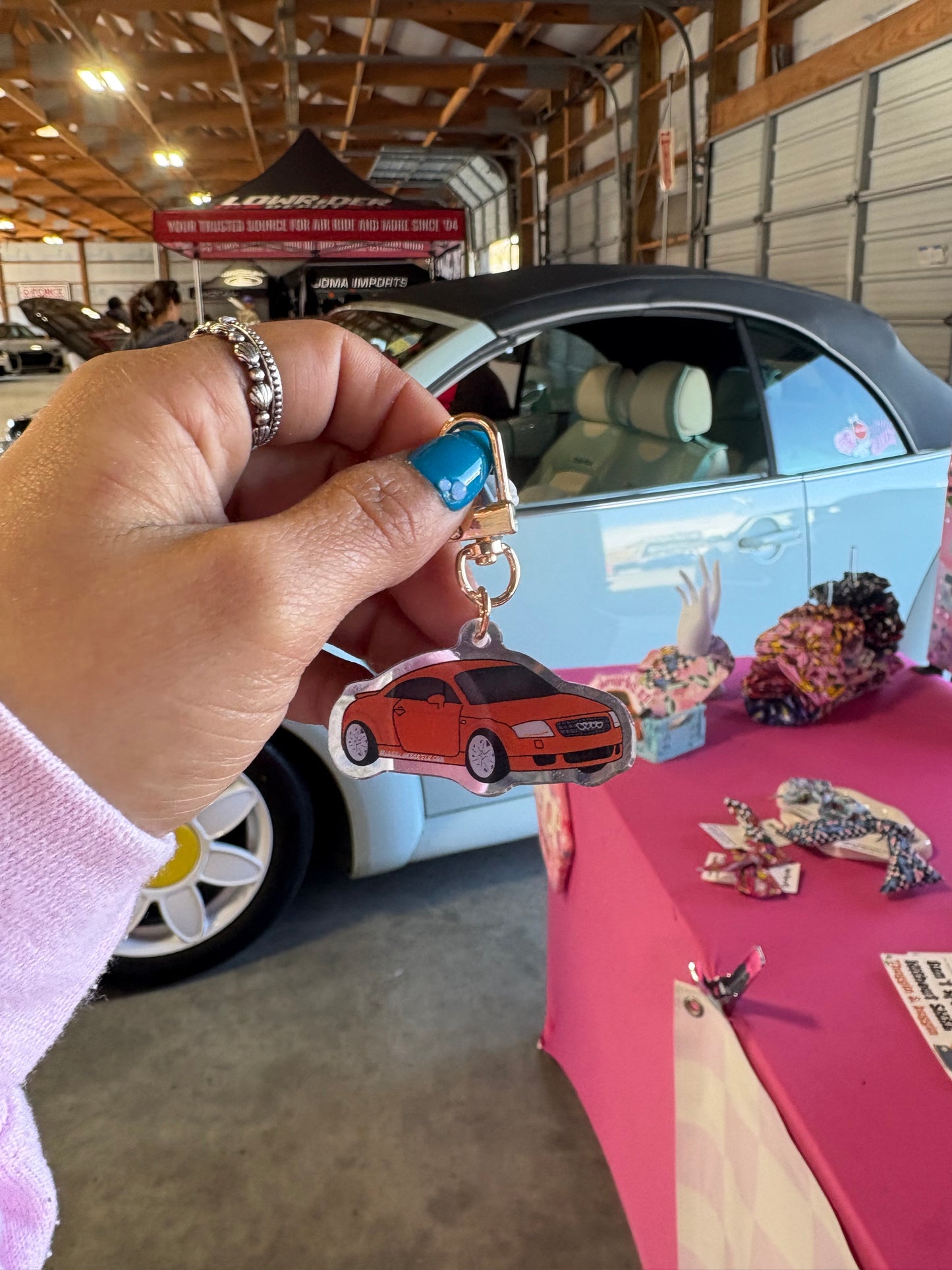 Acrylic keychains Bugs, GTI, TT, & Karmann