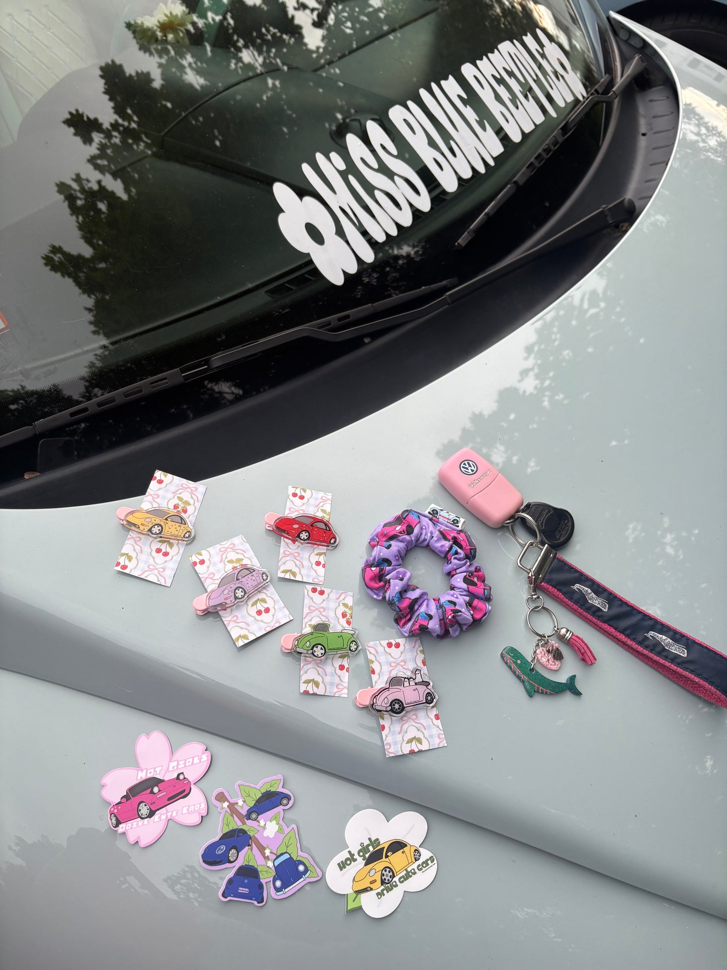 Punch Buggy Hair Clips